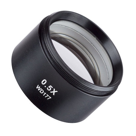 0.5X Barlow Lens For ZM Stereo Microscopes (48mm)
